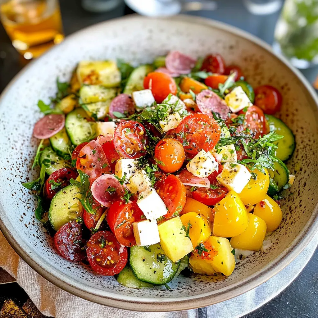 Antipasto Salad Zesty