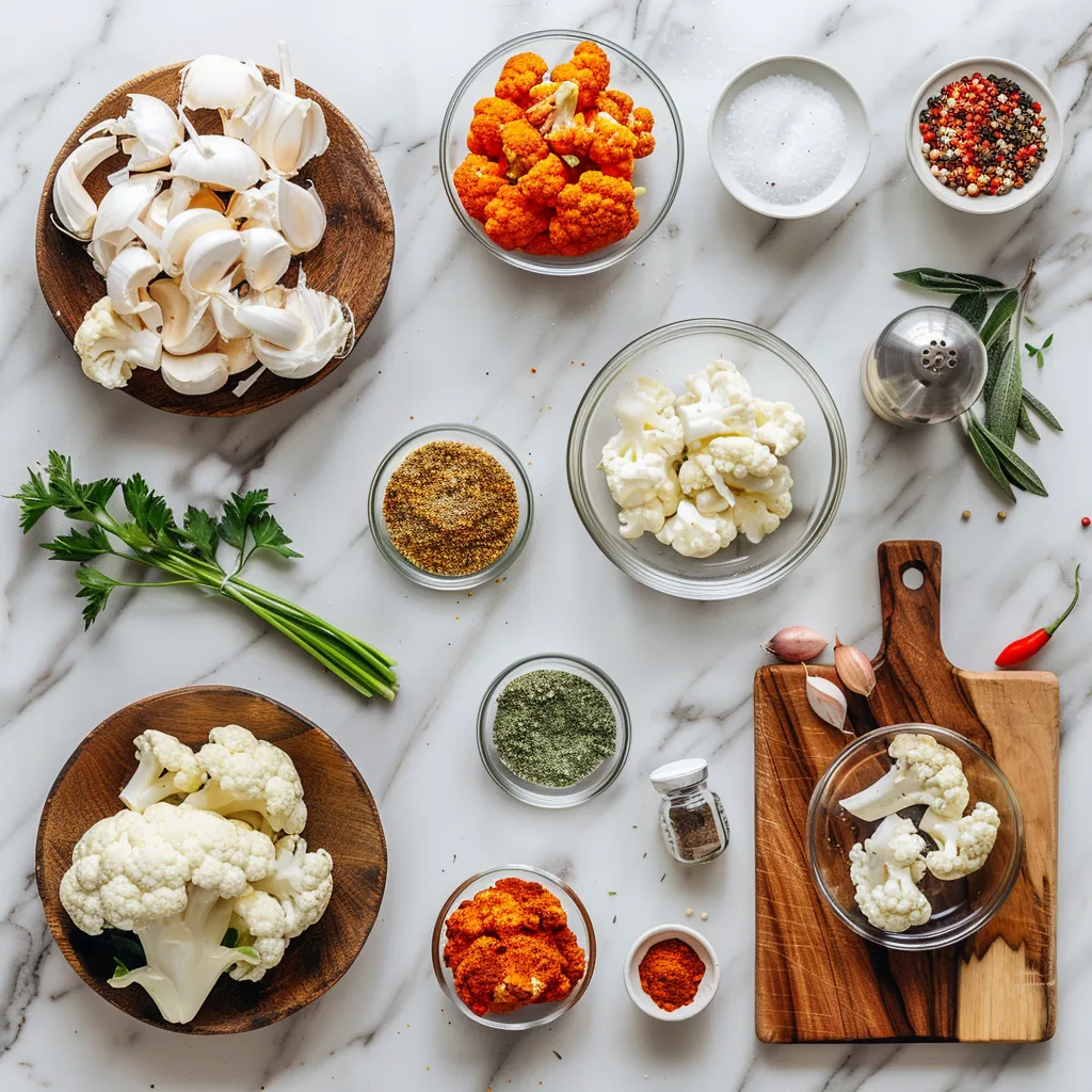 Aromatic Air Fryer Buffalo Cauliflower Recipe You’ll Love! ingredients