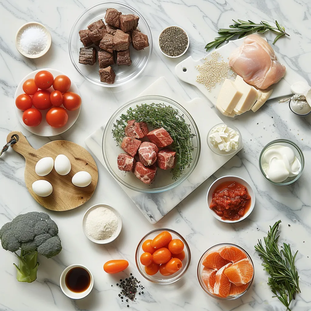 Aromatic Christmas Eve Beef Casserole for Cozy Family Meals ingredients