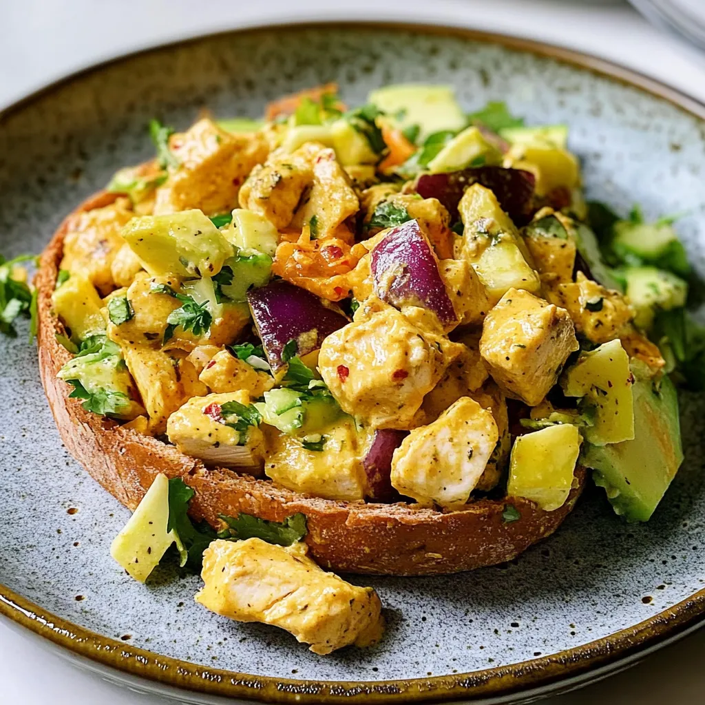 Aromatic Curried Chicken Salad Recipe