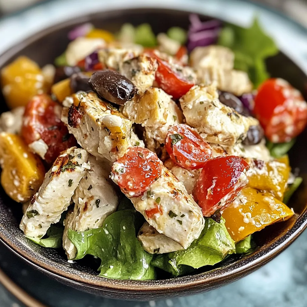 Delightful Italian Grinder Chicken Salad: Your New Favorite Lunch Treat