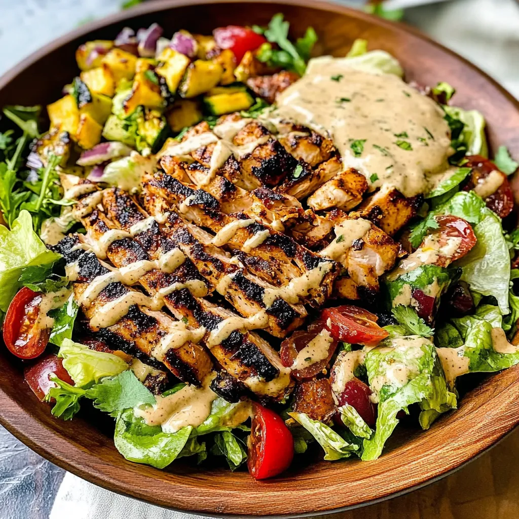 Flavorful Grilled Southwest Chicken Salad