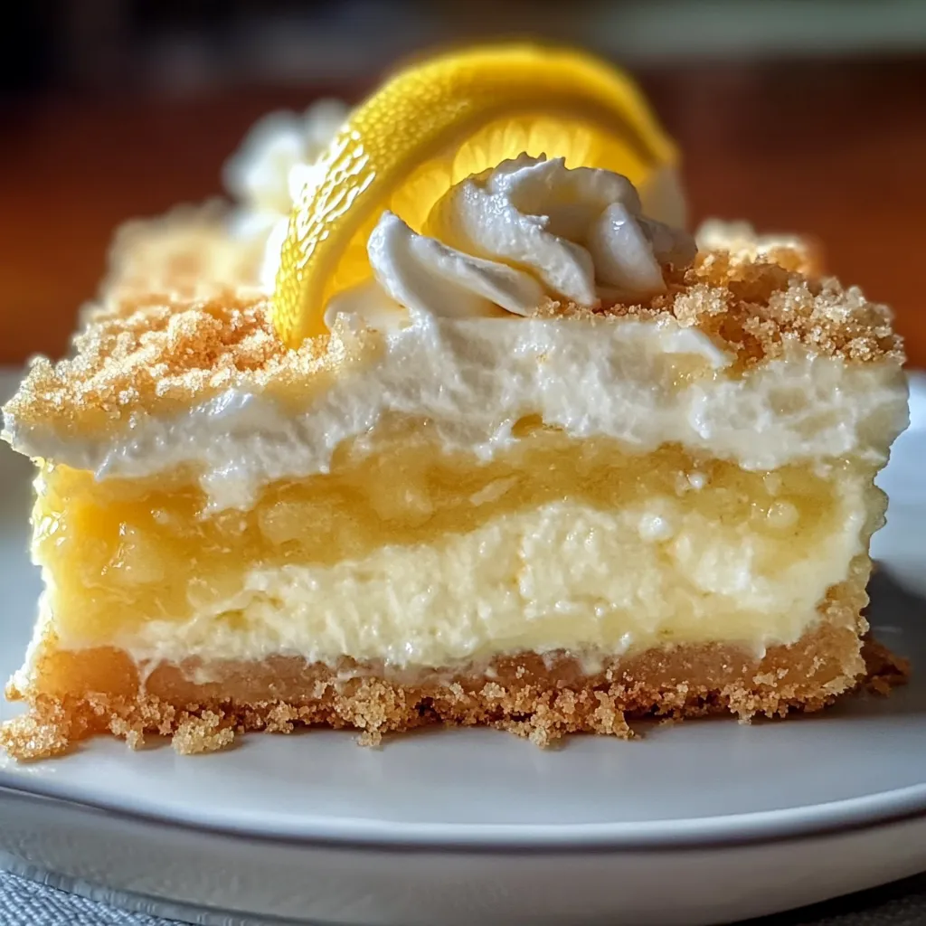 Flavorful Lemon Cream Cheese Dump Cake