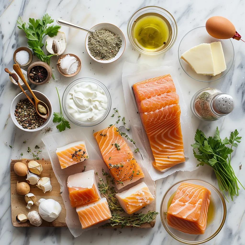 Flavorful Oven Baked Salmon in Just 15 Minutes Flat Juicy ingredients