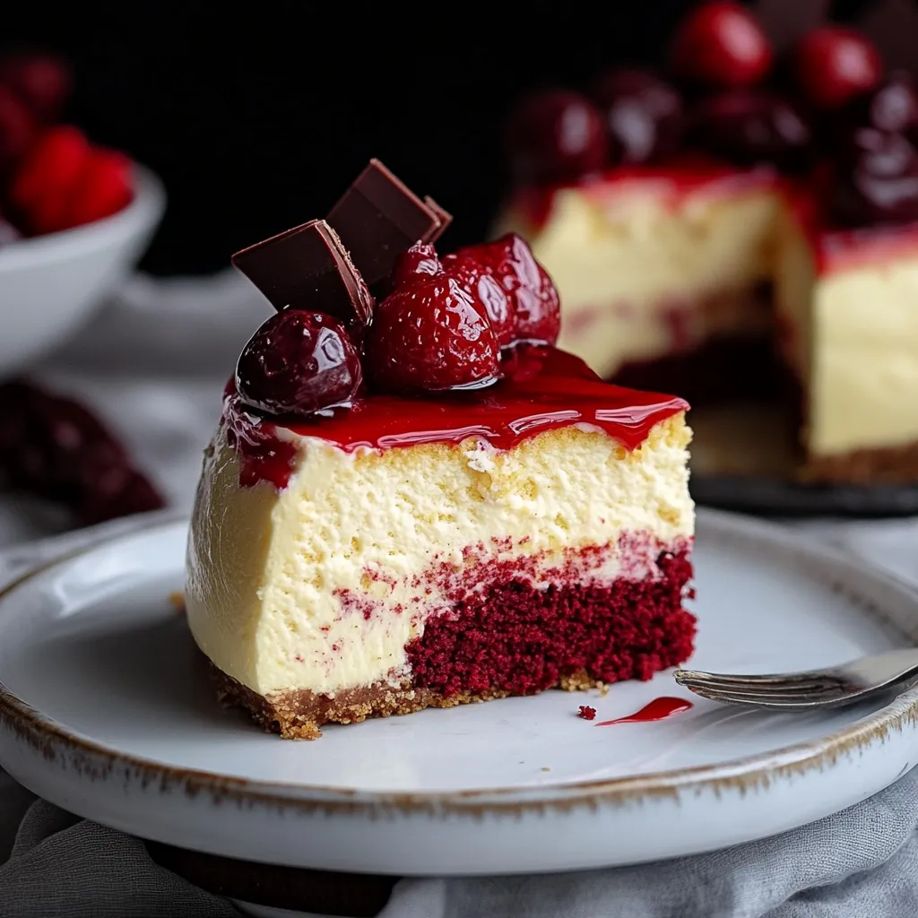 Ultimate Red Velvet Cheesecake