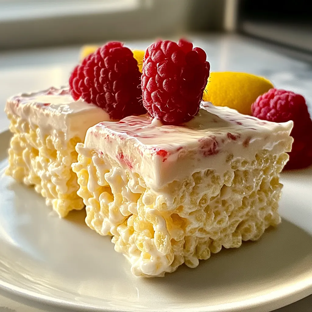 Amazing Lemon Rice Krispy Treats for a Flavorful Twist Exquisite