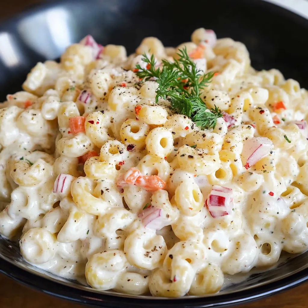 Classic Macaroni Salad Luscious