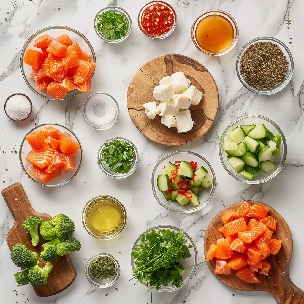 Delectable Bang Bang Salmon Bites for Flavorful Snacking ingredients