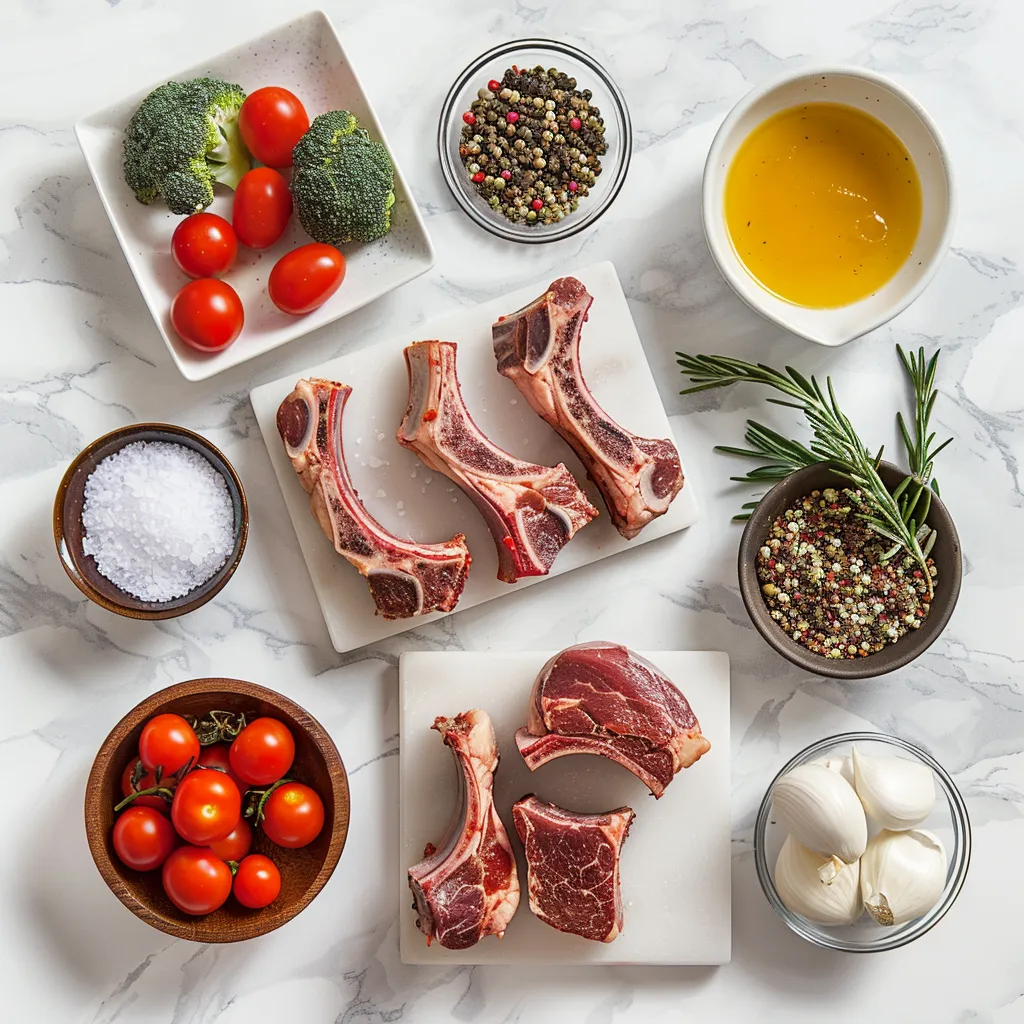 Flavorful Grilled Lamb Chops Recipe You’ll Love! ingredients