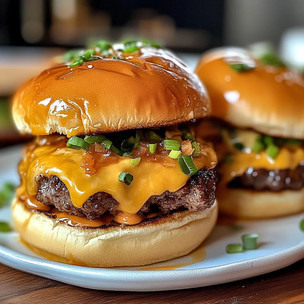 Mini Big Mac Cheeseburgers Delight