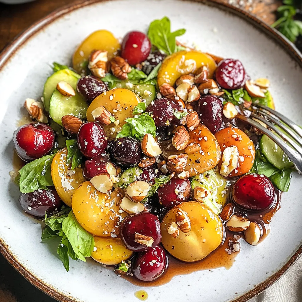 Savory Tart Cherry Salad