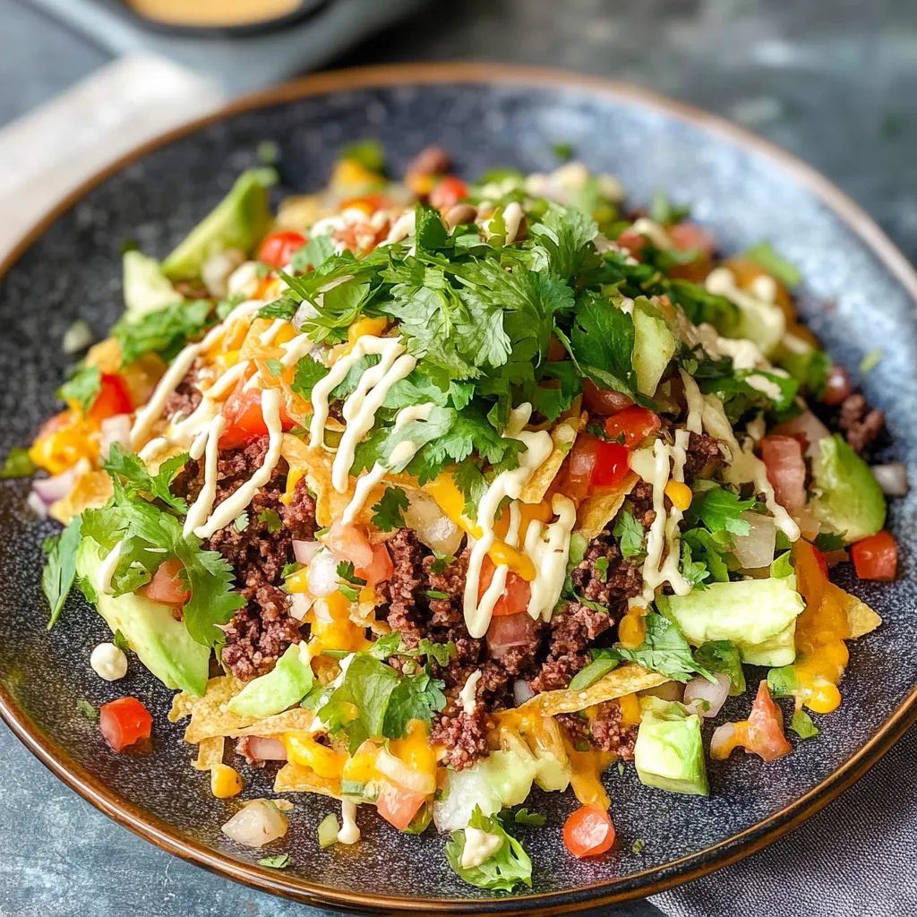 Taco Salad Recipe Luscious