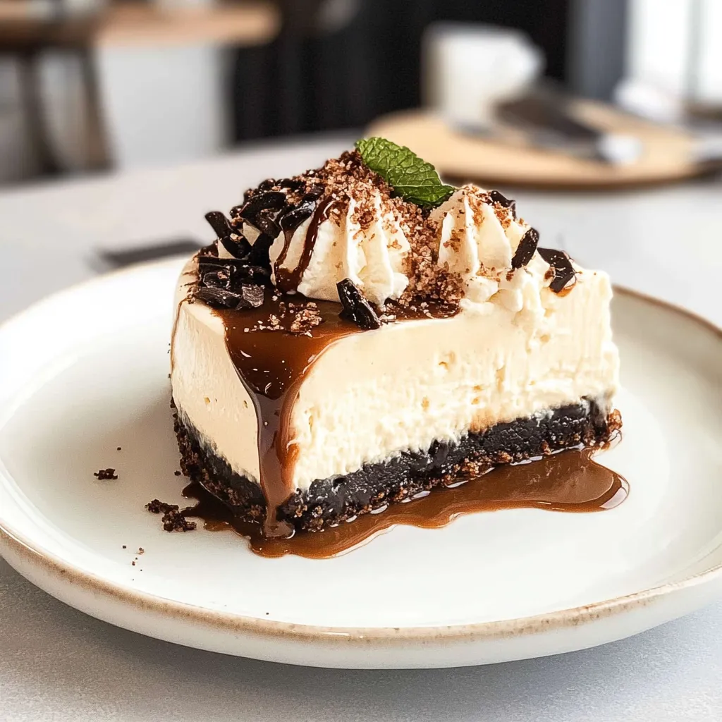 Ultimate Bailey's Irish Cream Cheesecake Delight