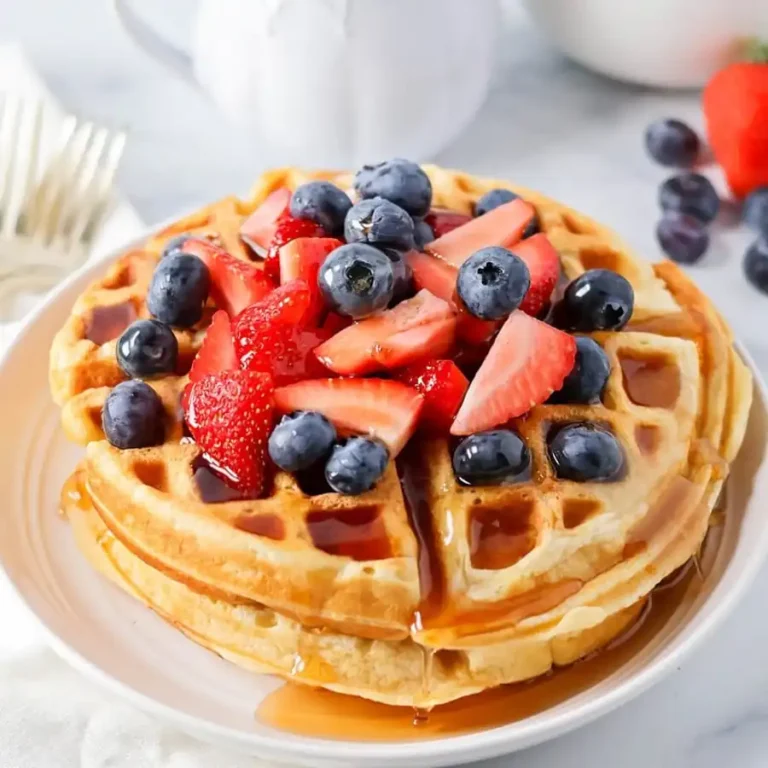 Crowd-Pleasing Easy Waffle Recipe — Better Than a Restaurant