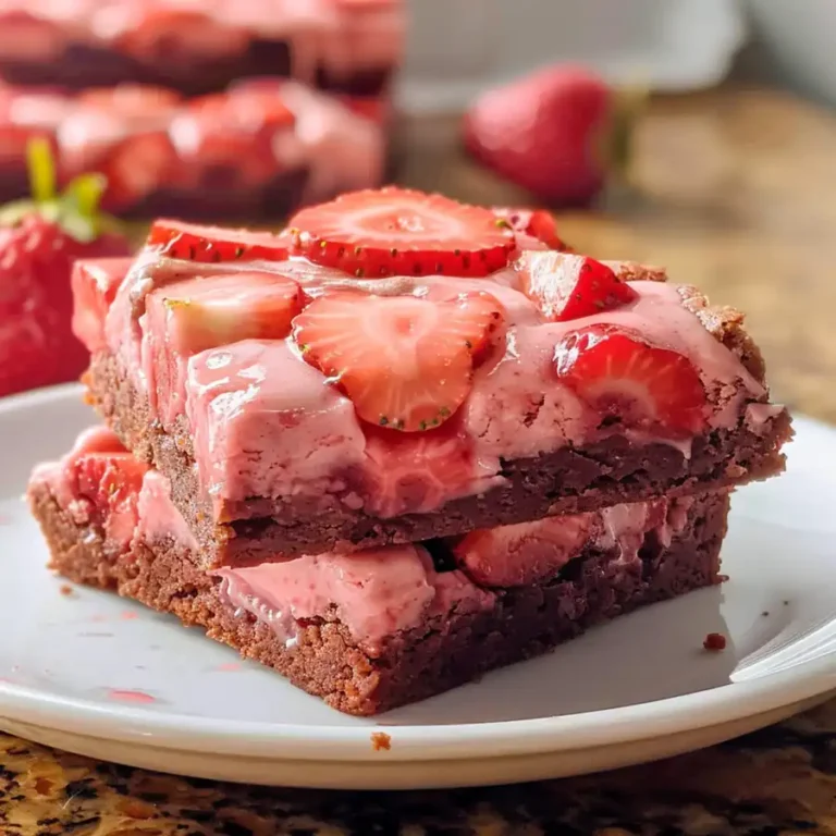 Award-Winning Easy and Delicious Strawberry Brownies Recipe — Ultimate Comfort Food Classic