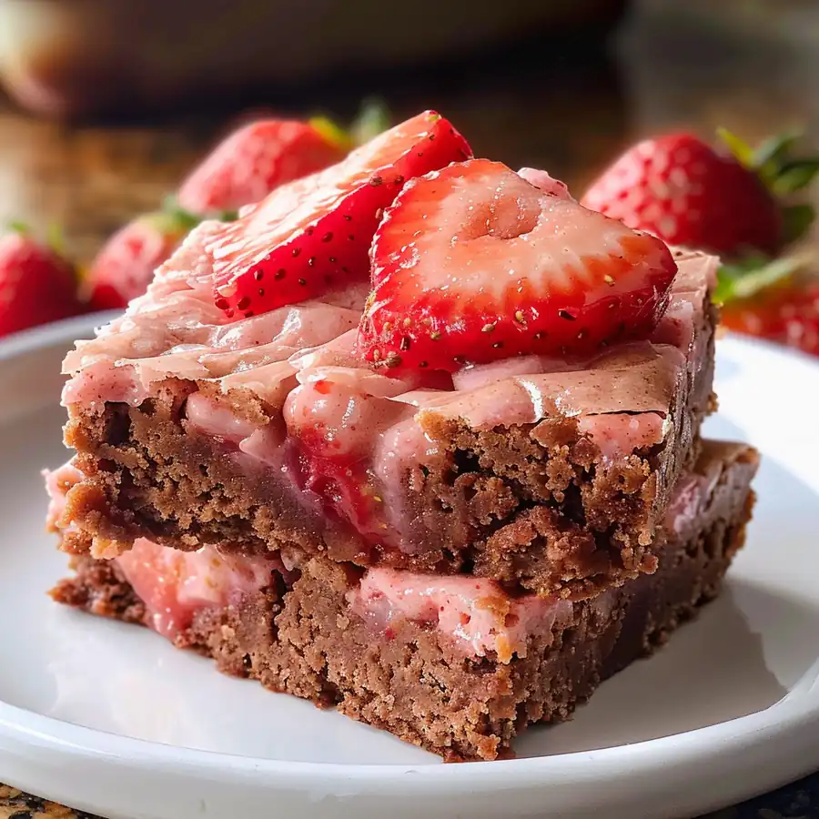 Award-Winning Easy and Delicious Strawberry Brownies Recipe — Ultimate Comfort Food Classic