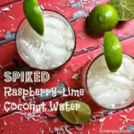 Spiked Raspberry Lime Coconut Water Recipe – Fresh & Fizzy