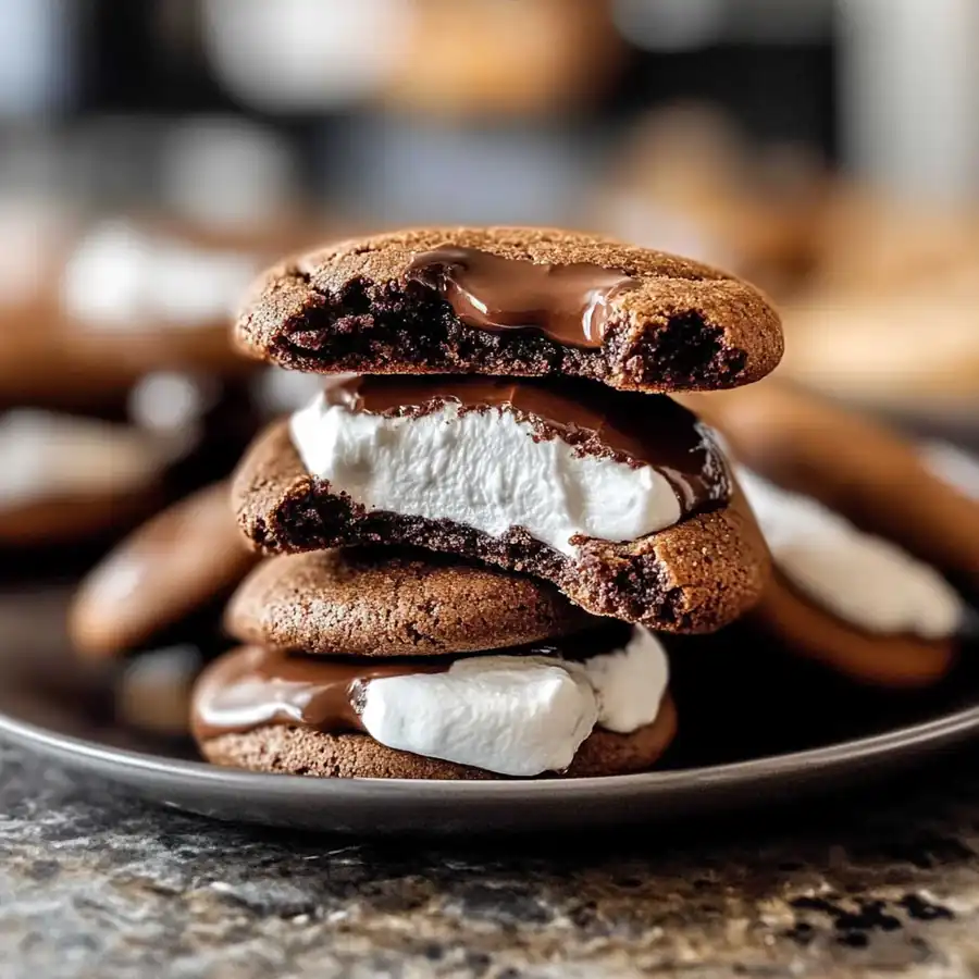 Healthy Indulge in Marshmallow‑Surprise Hot Cocoa Cookies Today! Recipe — Easy