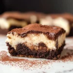 Sticky Indulgent Easy Tiramisu Brownies: A Creamy Classic with Espresso Twist