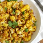 Turmeric Roasted Cauliflower | Golden & Crunchy