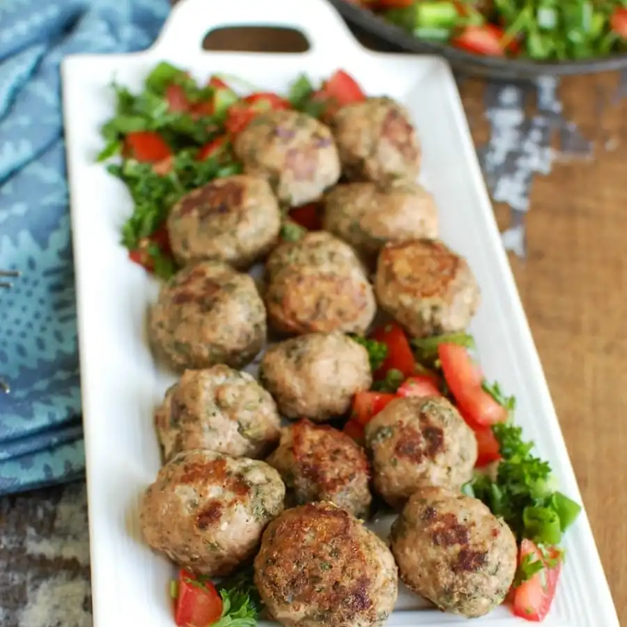 Mediterranean Baked Turkey Meatballs – Fresh & Flavorful