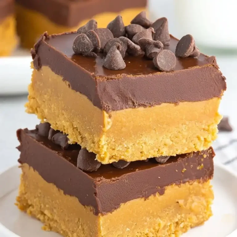 Next-Level Chocolate Peanut Butter Bars (No Bake Recipe) Recipe — 30-Min Family Dinner Everyone Loves
