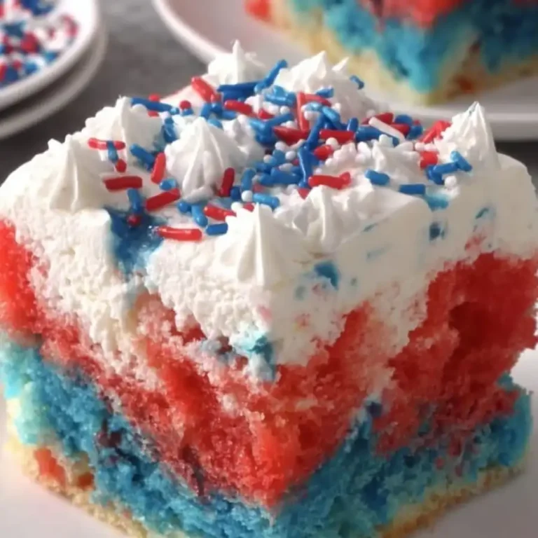 Foolproof Patriotic Poke Cake Recipe — Indulgent & Totally Irresistible