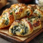 Crowd-Pleasing Parmesan Spinach Cheese Twists Recipe — Indulgent & Totally Irresistible