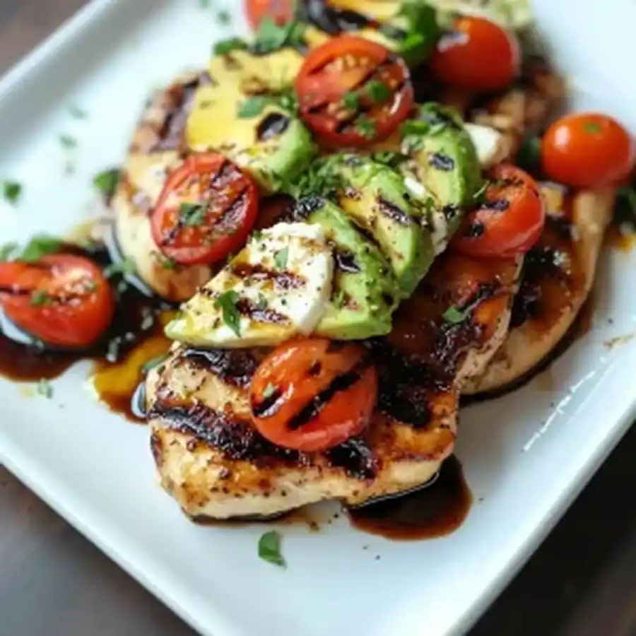 Grilled California Avocado Chicken | Fresh and Nutritious