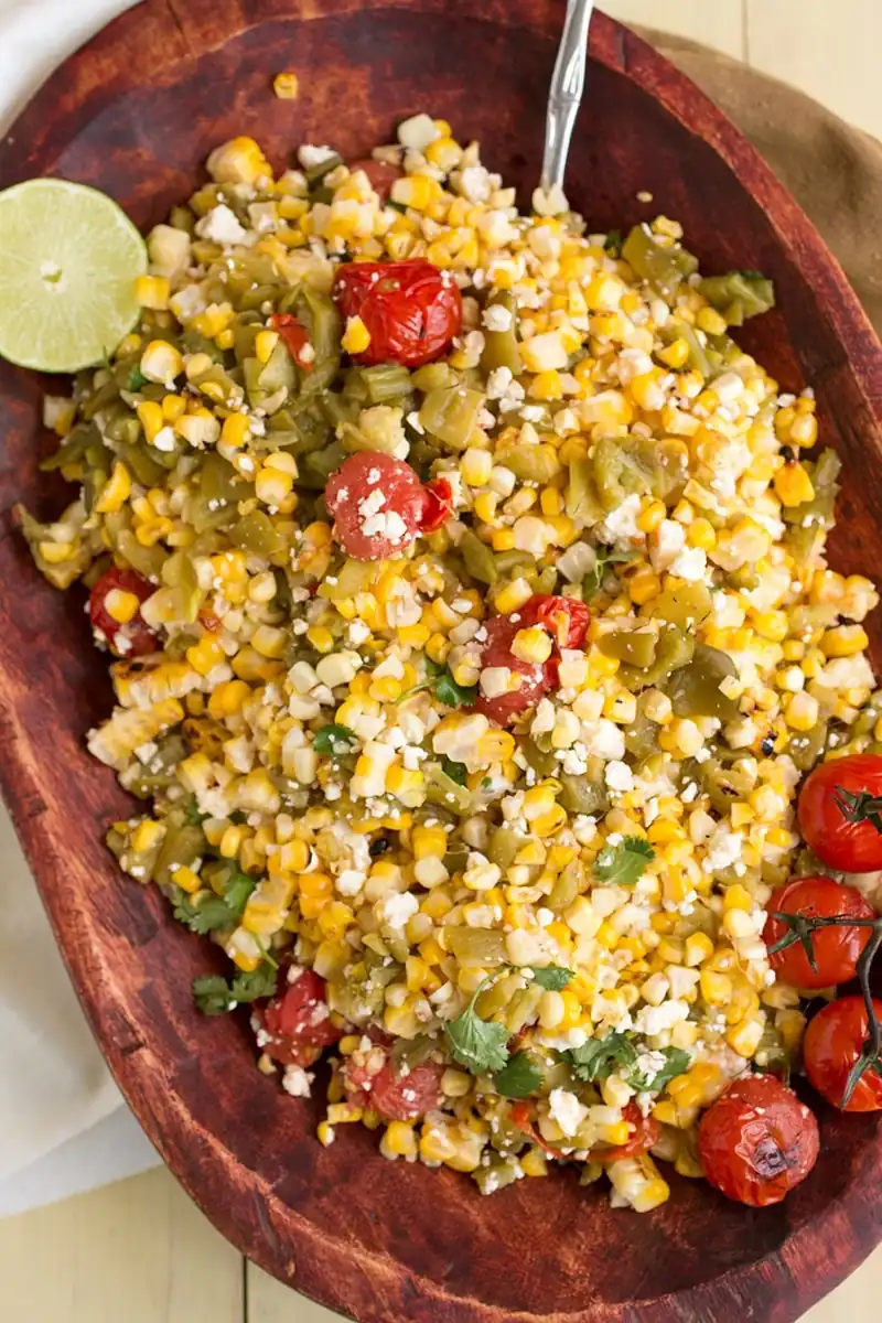 Smoky Hatch Green Chile Corn Salad — Summer's Best Side