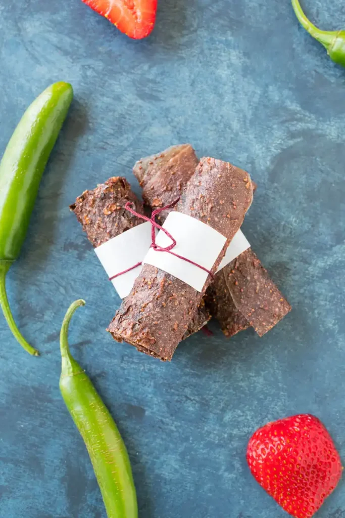 Spicy Strawberry Fruit Leather — The Ultimate Sweet & Heat Snack