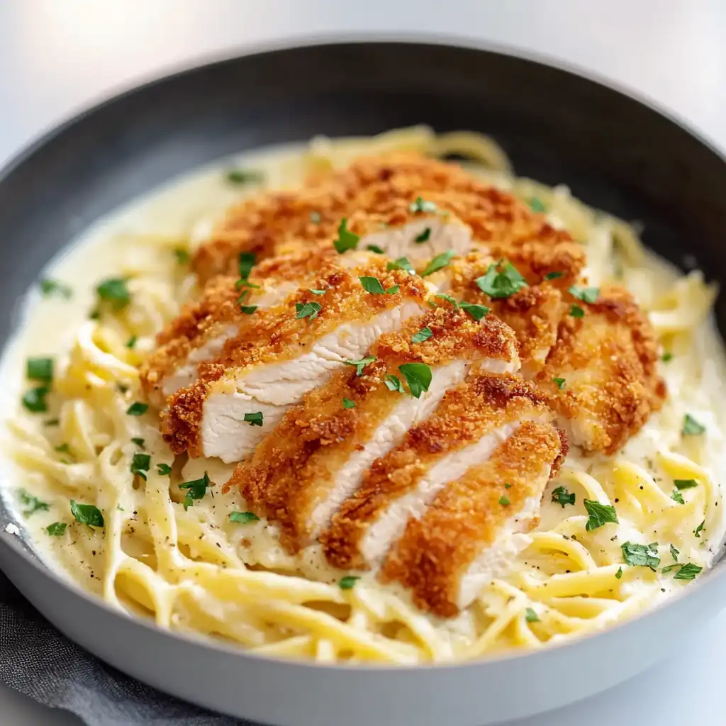 Crispy Chicken Alfredo: The Ultimate Comfort Dinner Idea