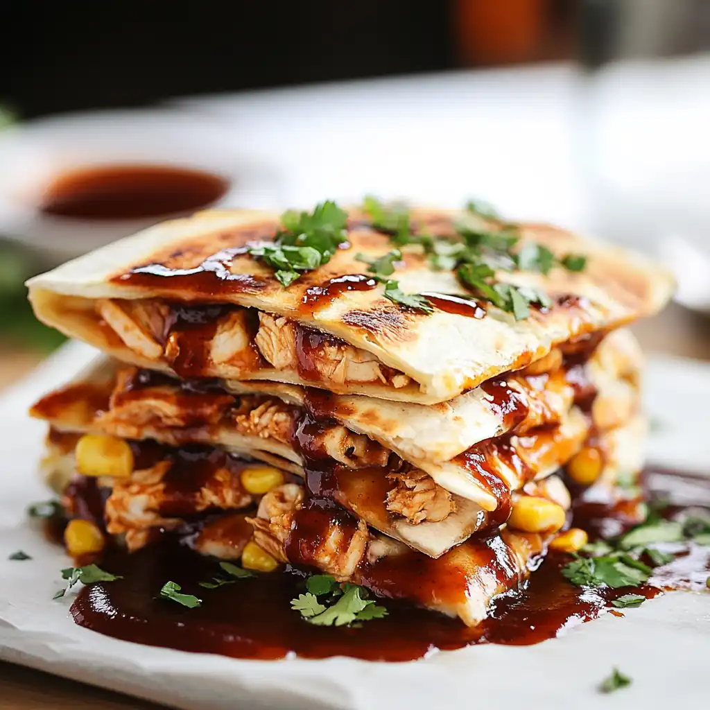 Crispy BBQ Chicken Quesadillas — The Ultimate 20-Minute Dinner