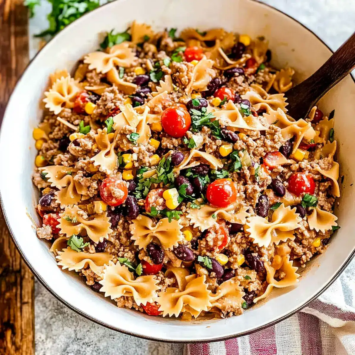 Hearty Cowboy Pasta Salad: The Ultimate Potluck Crowd-Pleaser