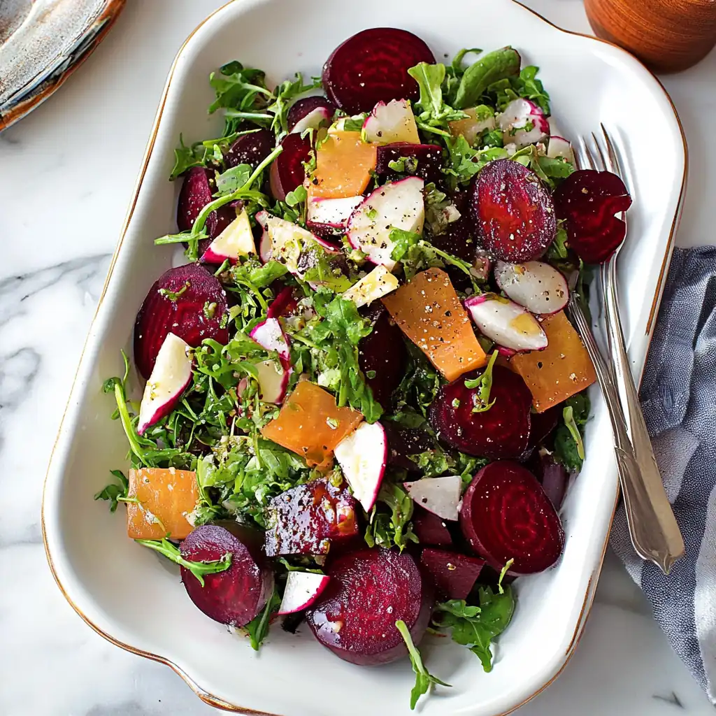 Roasted Beet Salad: A Colorful Burst of Fresh Flavor