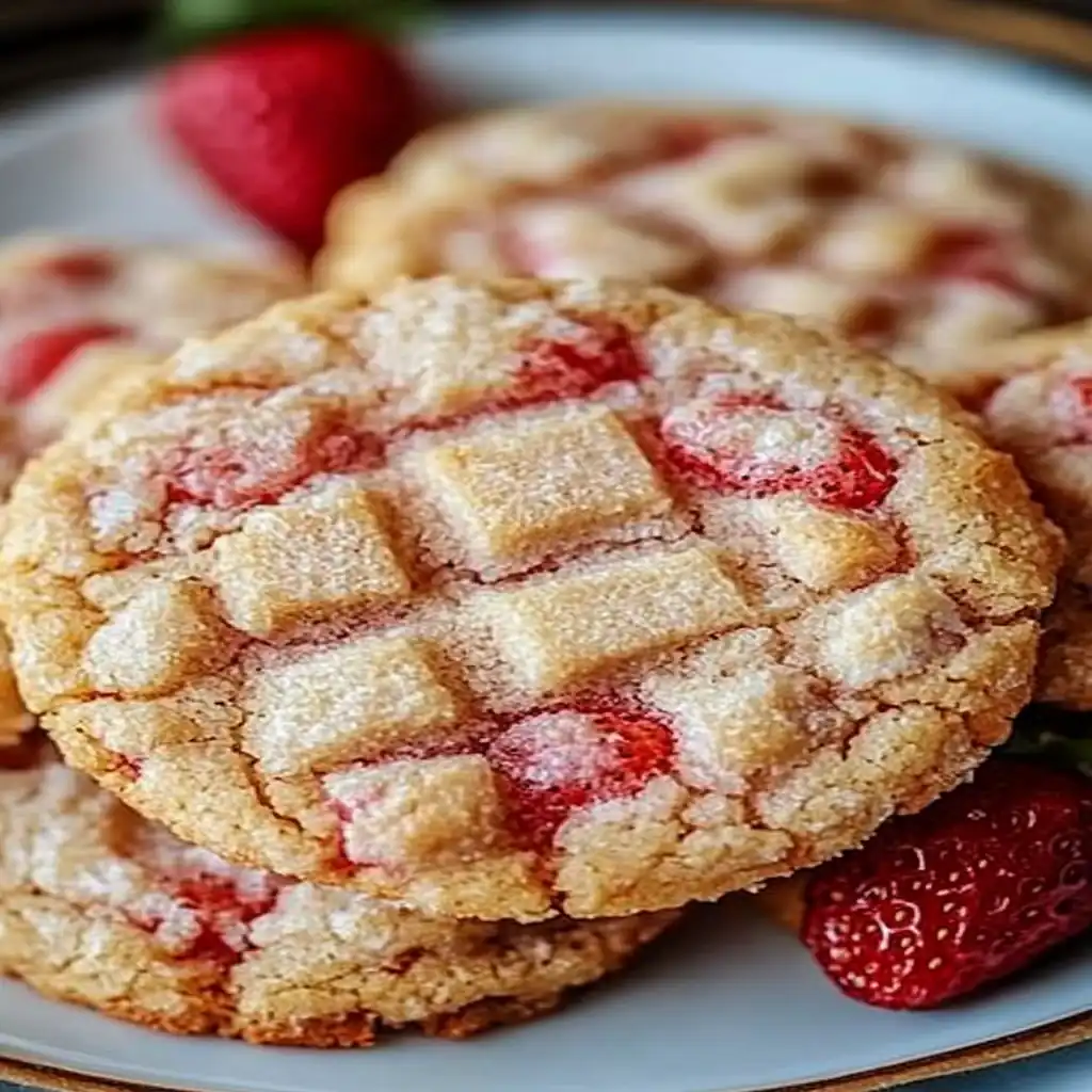 Strawberry Crunch Cookies — The Ultimate Summer Dessert Treat!