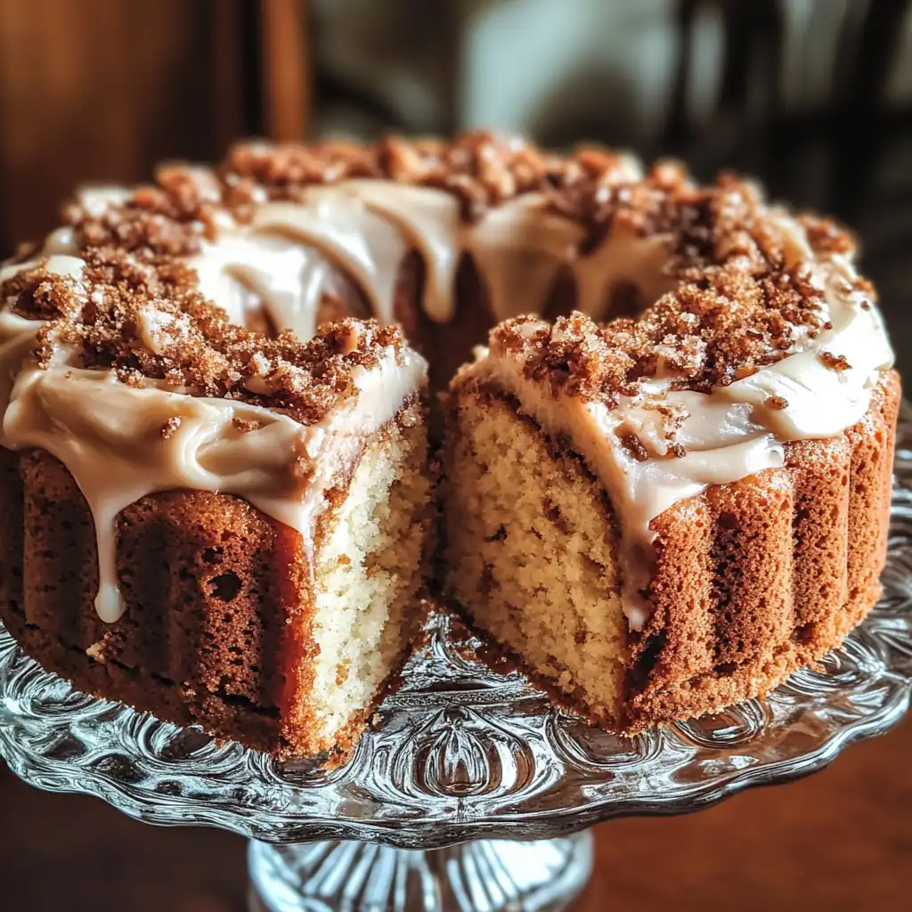 Crunchy Coffee Cake Delight