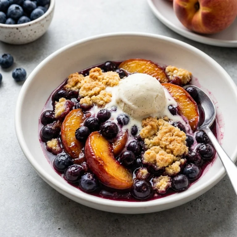 The Ultimate Peach Blueberry Cobbler: A Warm Summer Embrace | Easy Fruit Cobbler