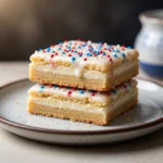 Festive 4th of July Cookie Bars — Easy Red White & Blue