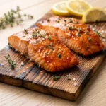 Flavorful Cedar Plank Salmon Recipe with Sweet Maple Glaze Easy and Perfect | Grilled Salmon