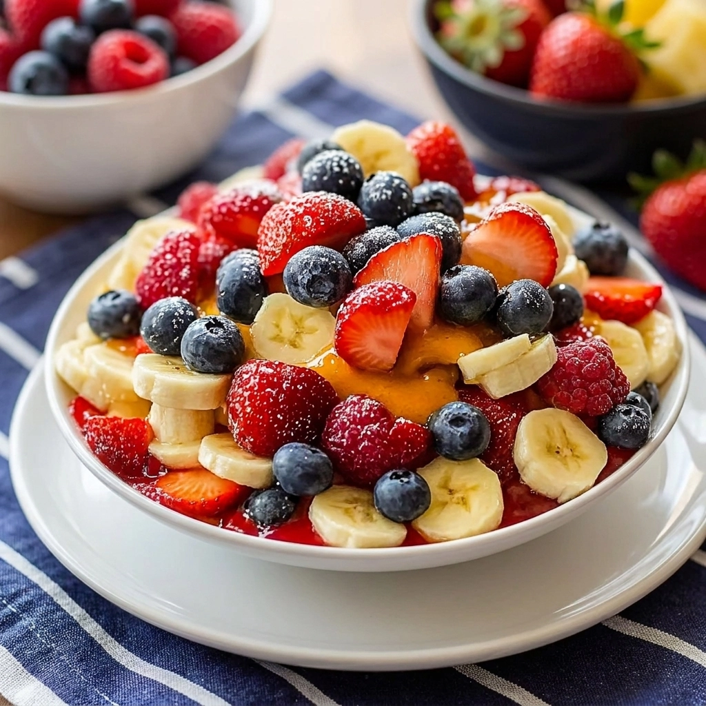 The Ultimate Red White and Blue 4th of July Fruit Salad