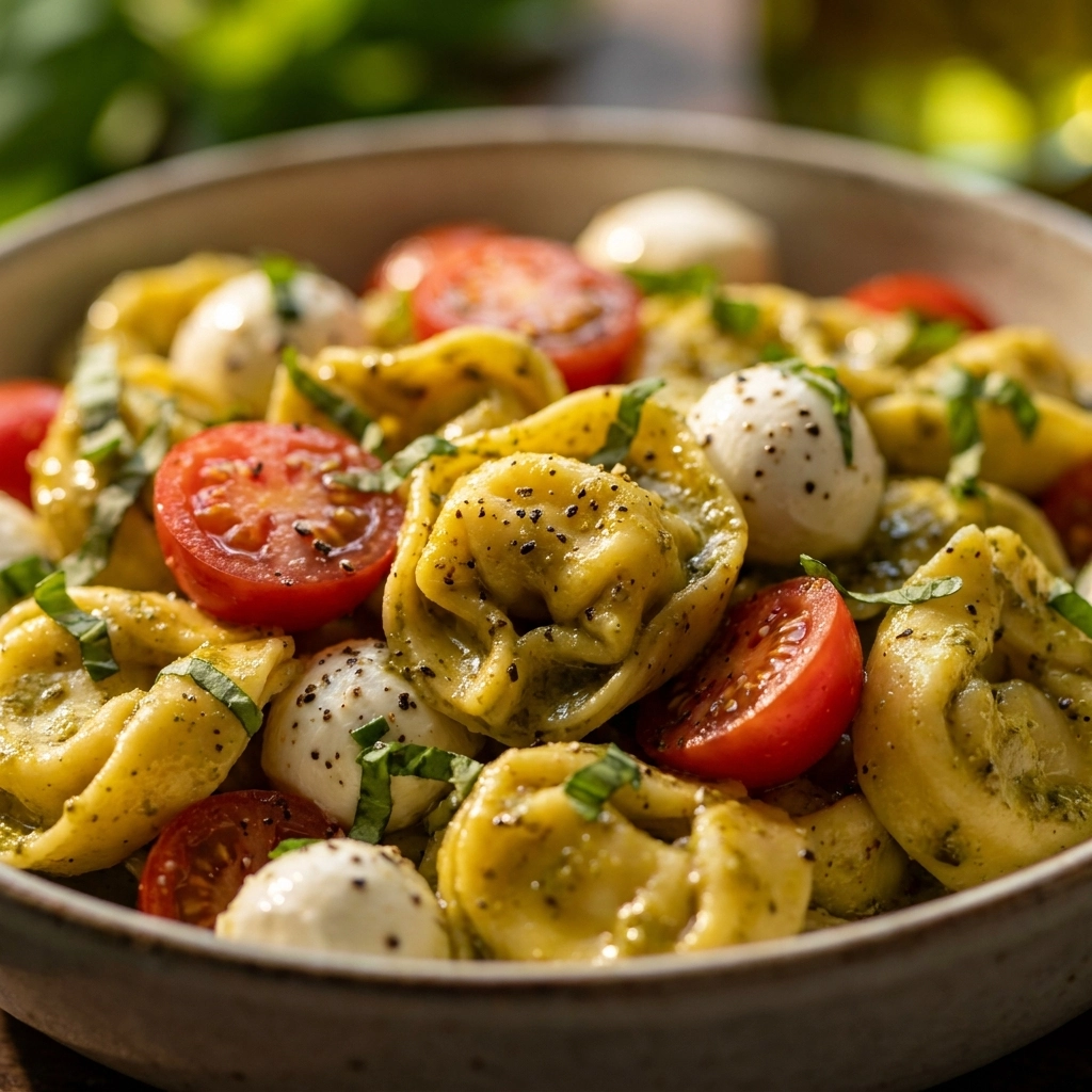 Summer Pesto Tortellini Pasta Salad: A Fresh Italian-Inspired Adventure | Easy Pasta Salad