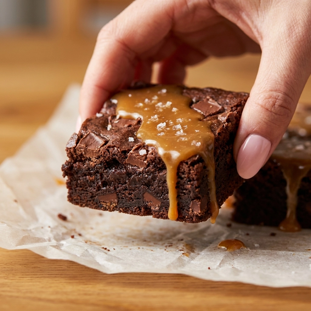 Decadent Salted Caramel Brownies: A Beginner's Guide to Pure Bliss | Easy Dessert Recipe