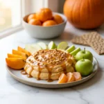 Irresistible Caramel Toffee Dip in a Pumpkin Recipe | Easy Fall Dessert Dip