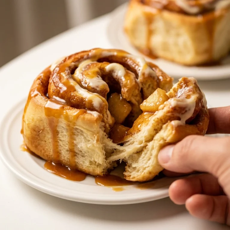 Caramel Apple Cinnamon Rolls: The Ultimate Autumn Treat | Best Fall Breakfast Recipe