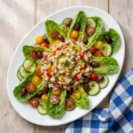 Spanish Tomato Cucumber Salad is a must-try dish! | Easy Summer Side Dish
