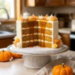 Decadent Pumpkin Caramel Cake: A Harvest Celebration | Easy Pumpkin Cake Recipe