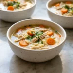 Zesty Lemon Chicken Orzo Soup Recipe | Easy Healthy Chicken Soup