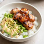 Honey Sriracha Salmon Bowls | Easy Healthy Dinner Ideas for Weeknights