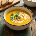 Cozy Creamy Pumpkin Soup Recipe for Warm Autumn Nights | Easy Fall Soup